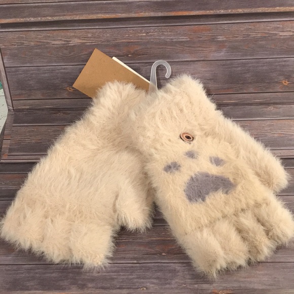 Warm Winter Paw Clamshell Gloves - Picture 3 of 8